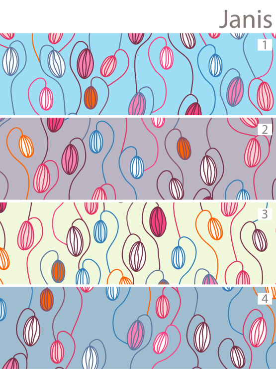 surface pattern, fabric pattern, licensed surface pattern designs